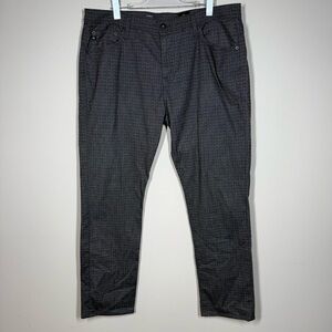 AG Everett Slim Straight Gray Herringbone Pants Men’s 38x34 Stretch